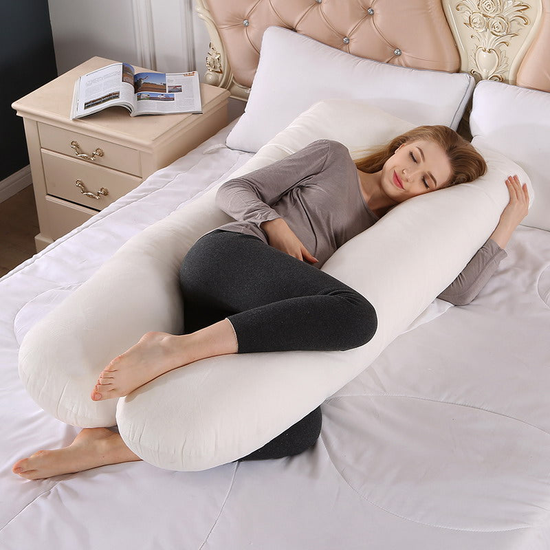 Soft Fleece U Shape Pregnancy Pillow - Mother & Child Collections